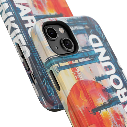 Turnaround Junkies  Red Sun Rising Impact-Resistant Cases