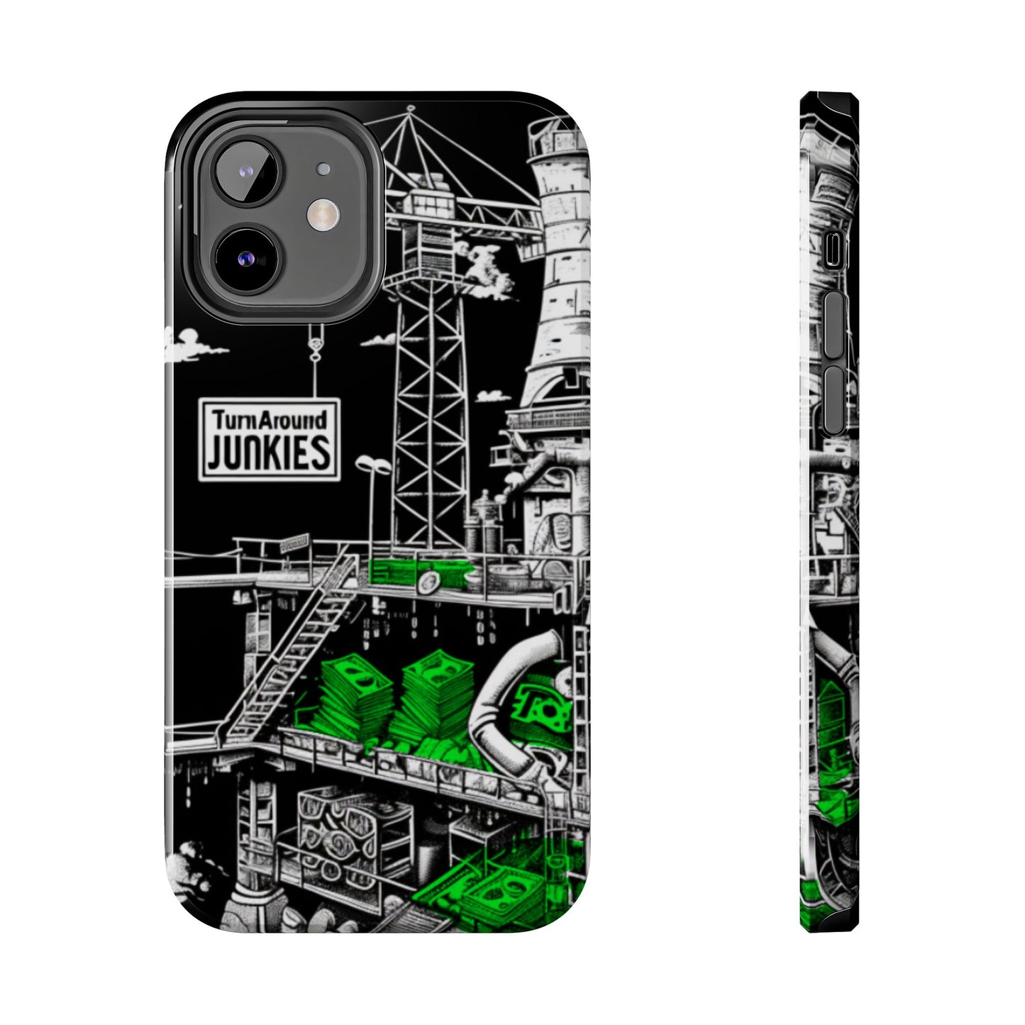 Turnaround Junkies "Stacks On Deck" Tough Phone Cases