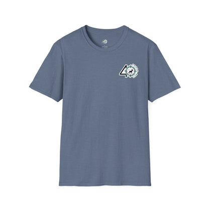 40 YARDS OUT Black Retriever Duck Watch Unisex Softstyle T-Shirt
