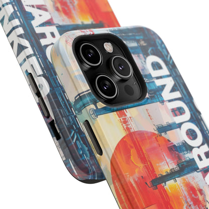 Turnaround Junkies  Red Sun Rising Impact-Resistant Cases