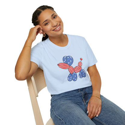 Adult USA Balloon Dog shirt