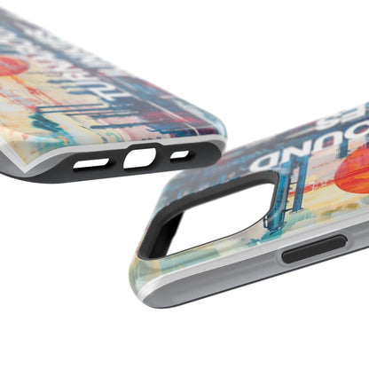 Turnaround Junkies  Red Sun Rising Magnetic Tough Cases