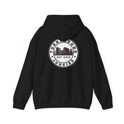 Turnaround Junkies Circle Logo Heavy Blend™ Hooded Sweatshirt