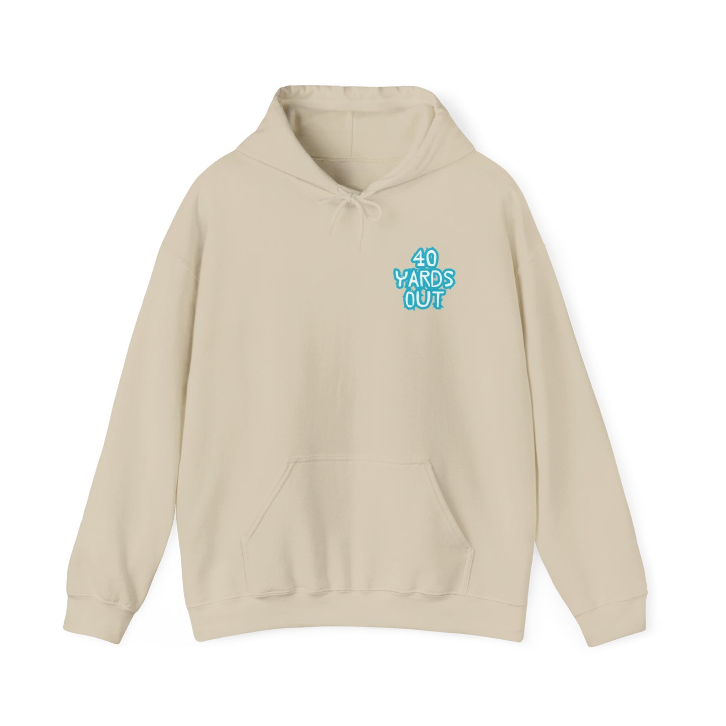 40 YARDS OUT Brand Productions Muddy Boar Heavy Blend™ Hooded Sweatshirt