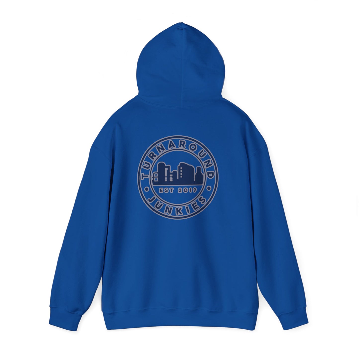 Turnaround Junkies Circle Logo Heavy Blend™ Hooded Sweatshirt