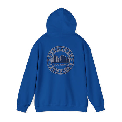 Turnaround Junkies Circle Logo Heavy Blend™ Hooded Sweatshirt
