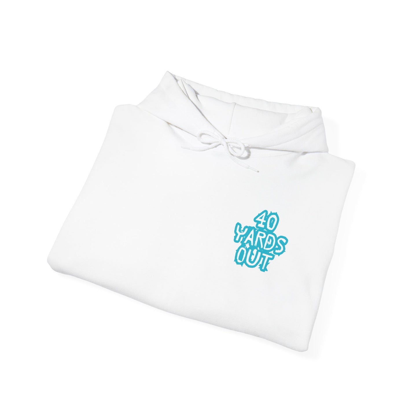 40 YARDS OUT Brand Productions Muddy Boar Heavy Blend™ Hooded Sweatshirt