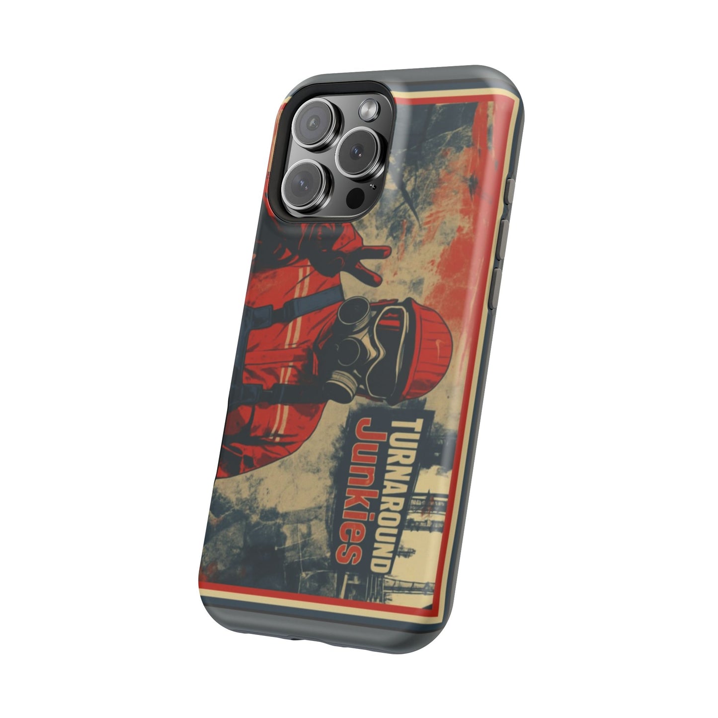 Turnaround Junkies Half-Face Mask Magnetic Tough Cases