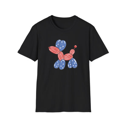 Adult USA Balloon Dog shirt