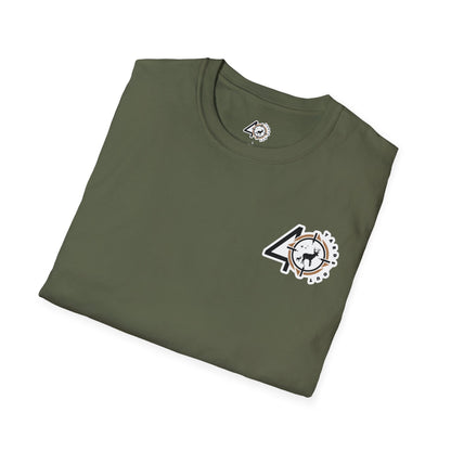 40 Yards Out Hog Hunt Unisex Softstyle T-Shirt
