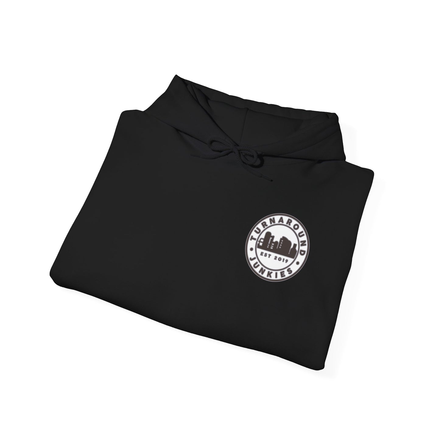 Turnaround Junkies Circle Logo Heavy Blend™ Hooded Sweatshirt