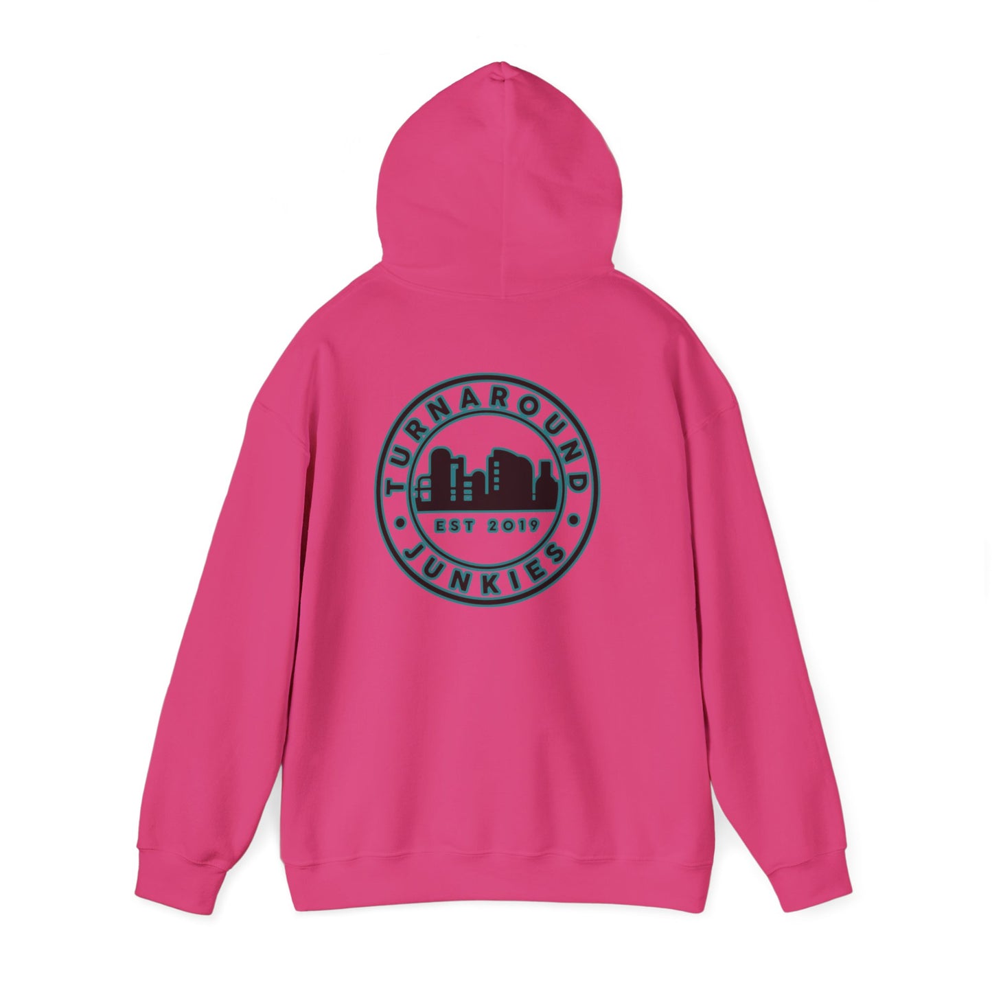 Turnaround Junkies Circle Logo Heavy Blend™ Hooded Sweatshirt