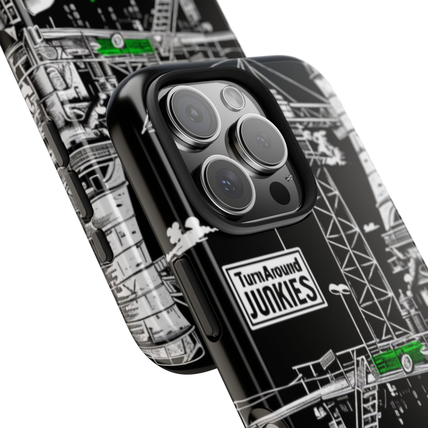 Turnaround Junkies "Stacks On Deck" Tough Phone Cases