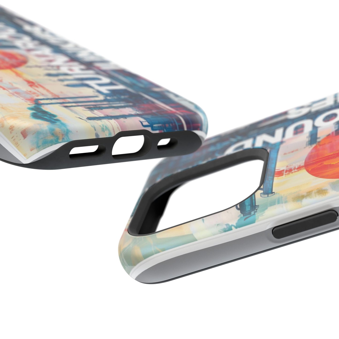 Turnaround Junkies  Red Sun Rising Magnetic Tough Cases