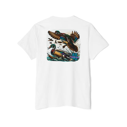 40 Yards Out Wood Duck Pocket Tee