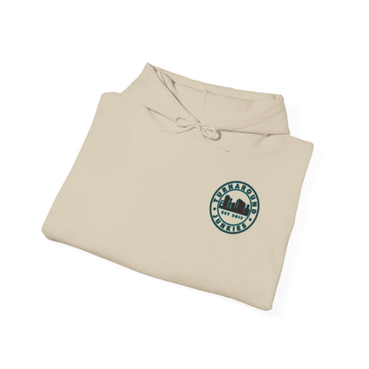 Turnaround Junkies Circle Logo Heavy Blend™ Hooded Sweatshirt