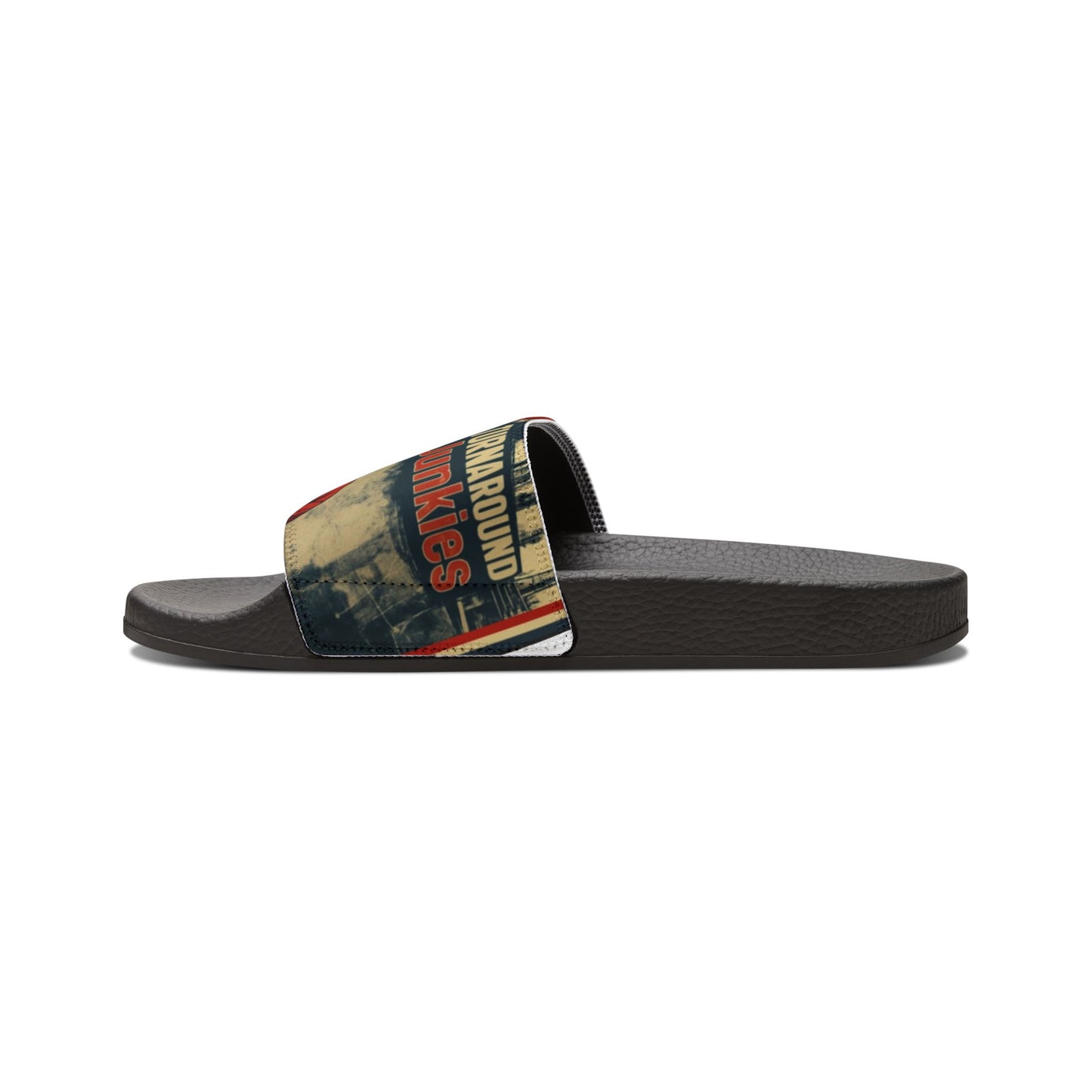 Turnaround Junkies Half-Face Mask Men's Removable-Strap Sandals
