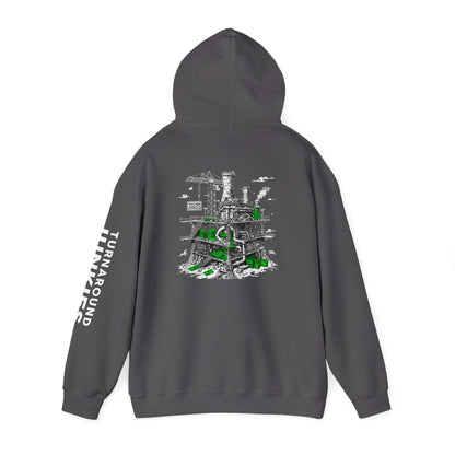 Turnaround Junkies "Stacks On Deck" Heavy Blend™ Hooded Sweatshirt