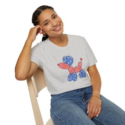 Adult USA Balloon Dog shirt
