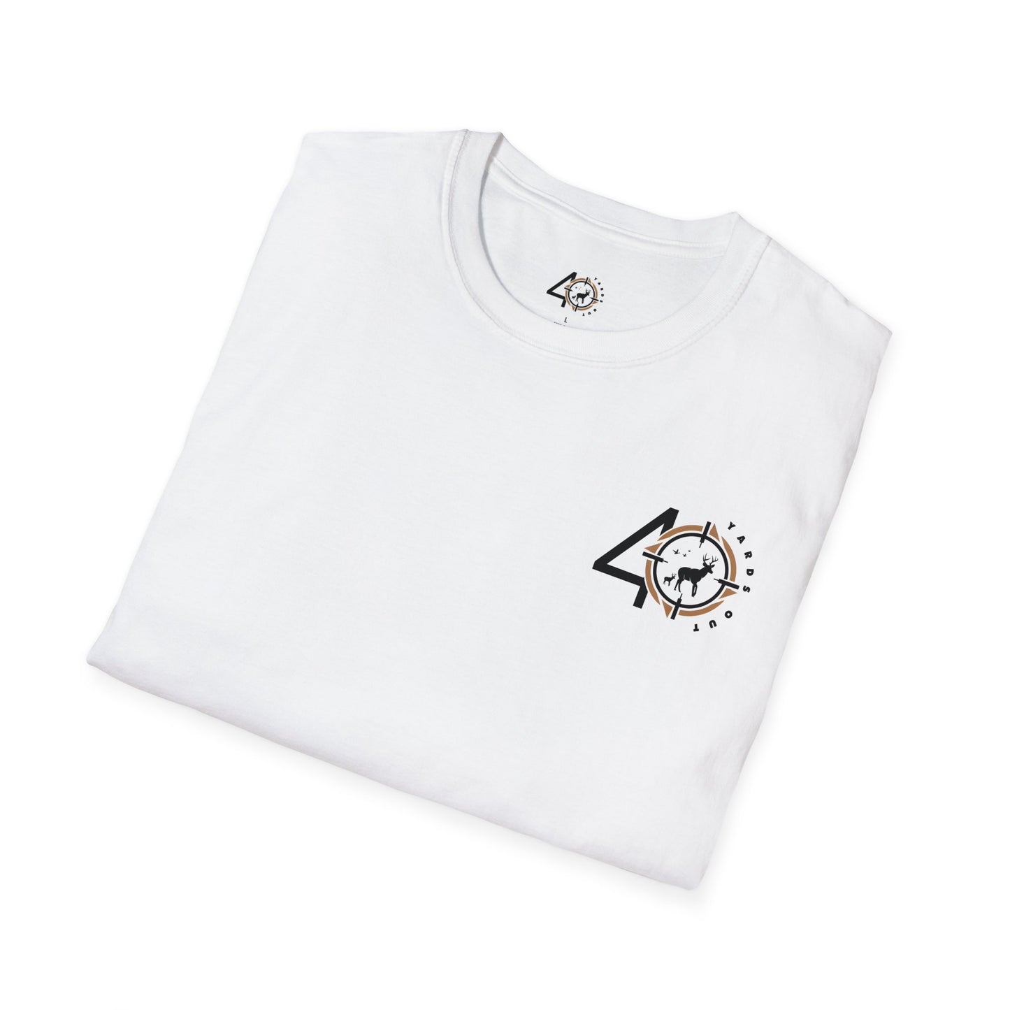 40 Yards Out Hog Hunt Unisex Softstyle T-Shirt