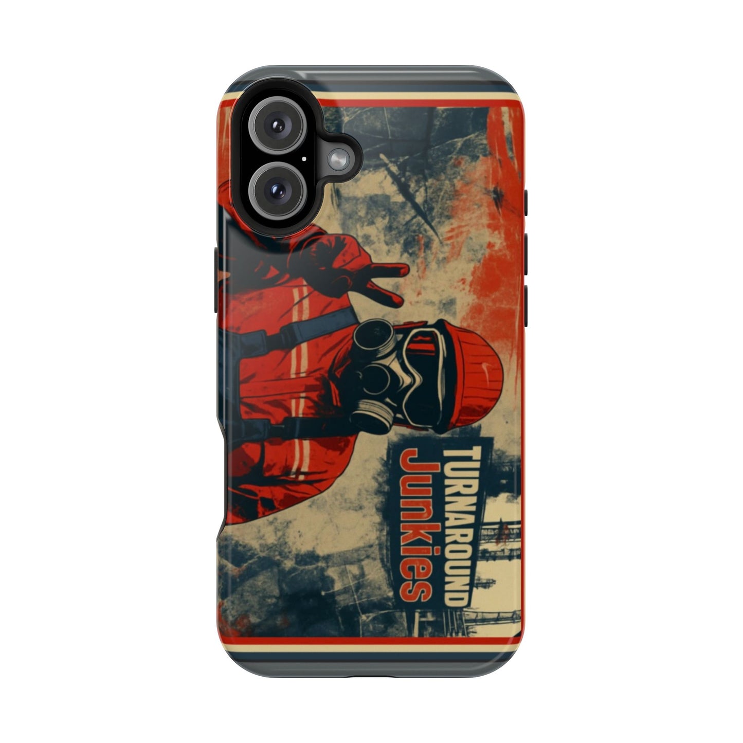 Turnaround Junkies Half-Face Mask Magnetic Tough Cases