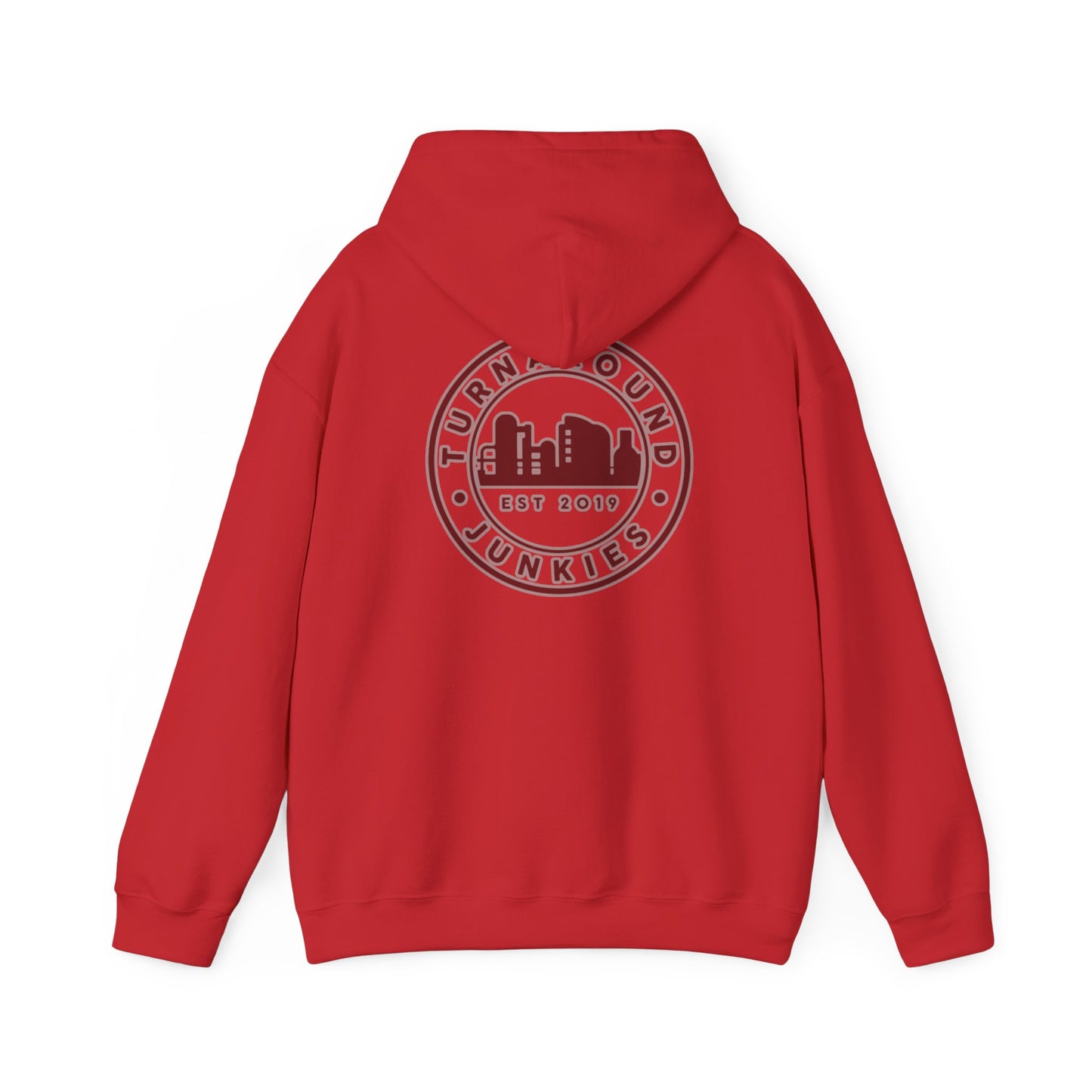 Turnaround Junkies Circle Logo Heavy Blend™ Hooded Sweatshirt