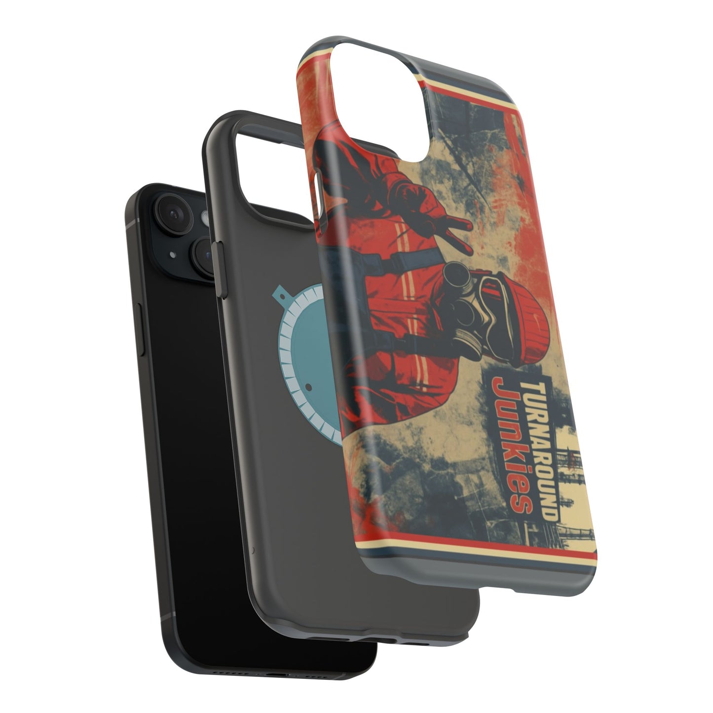 Turnaround Junkies Half-Face Mask Magnetic Tough Cases