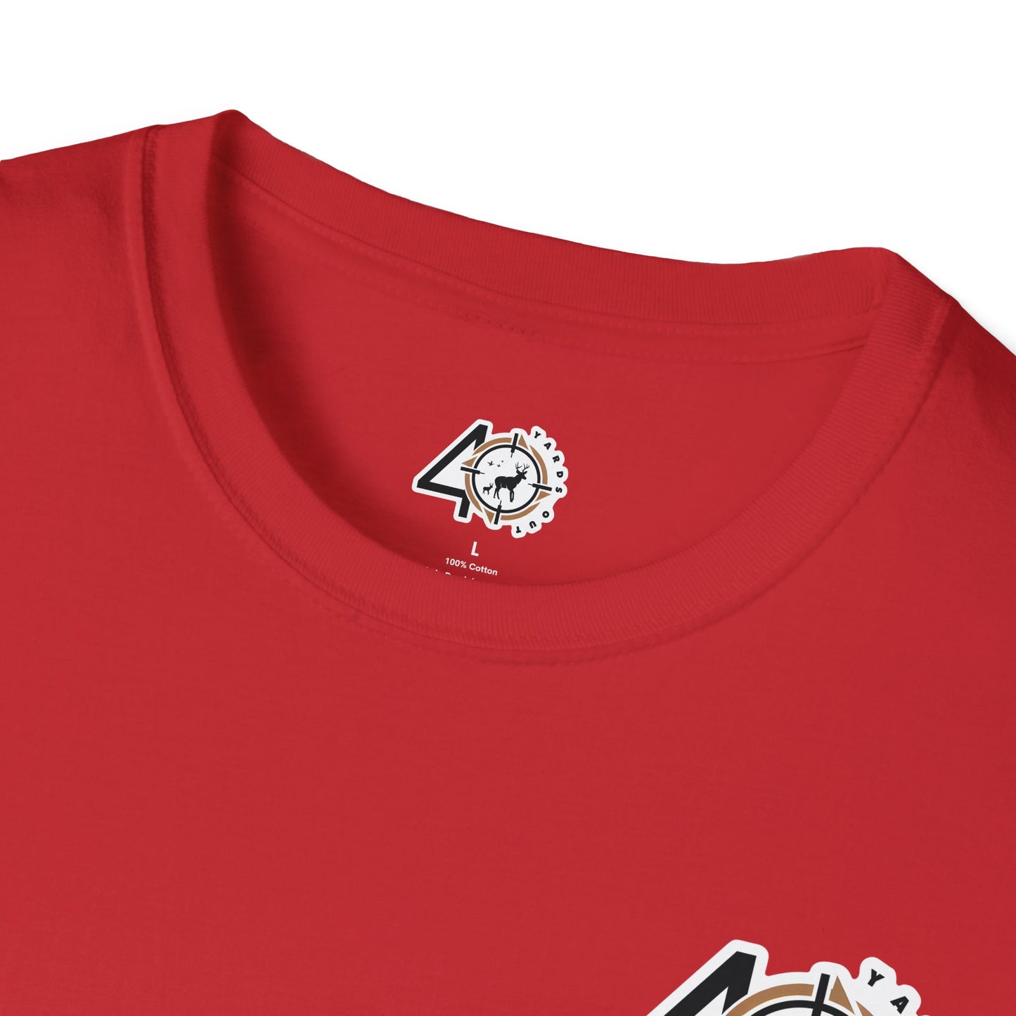 40 Yards Out Hog Hunt Unisex Softstyle T-Shirt