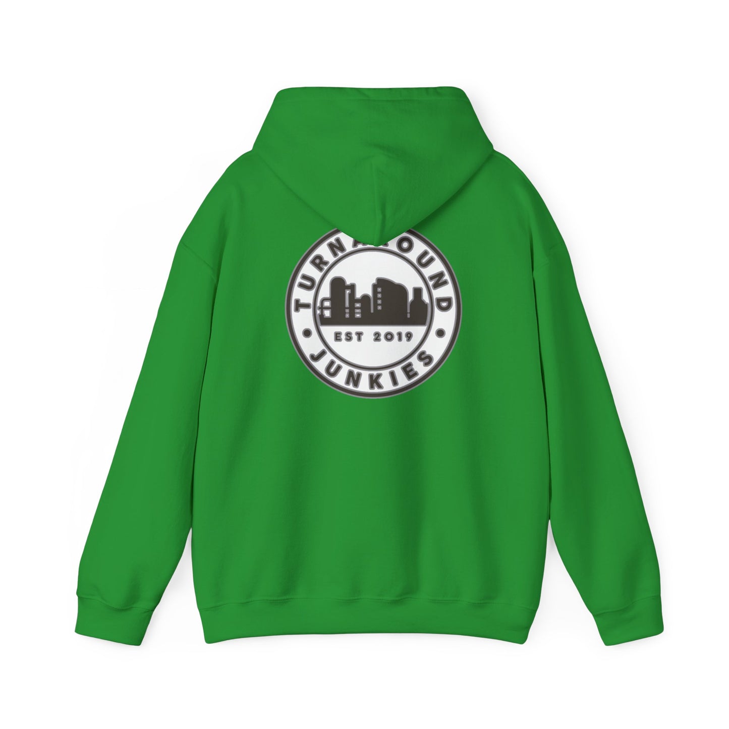 Turnaround Junkies Circle Logo Heavy Blend™ Hooded Sweatshirt