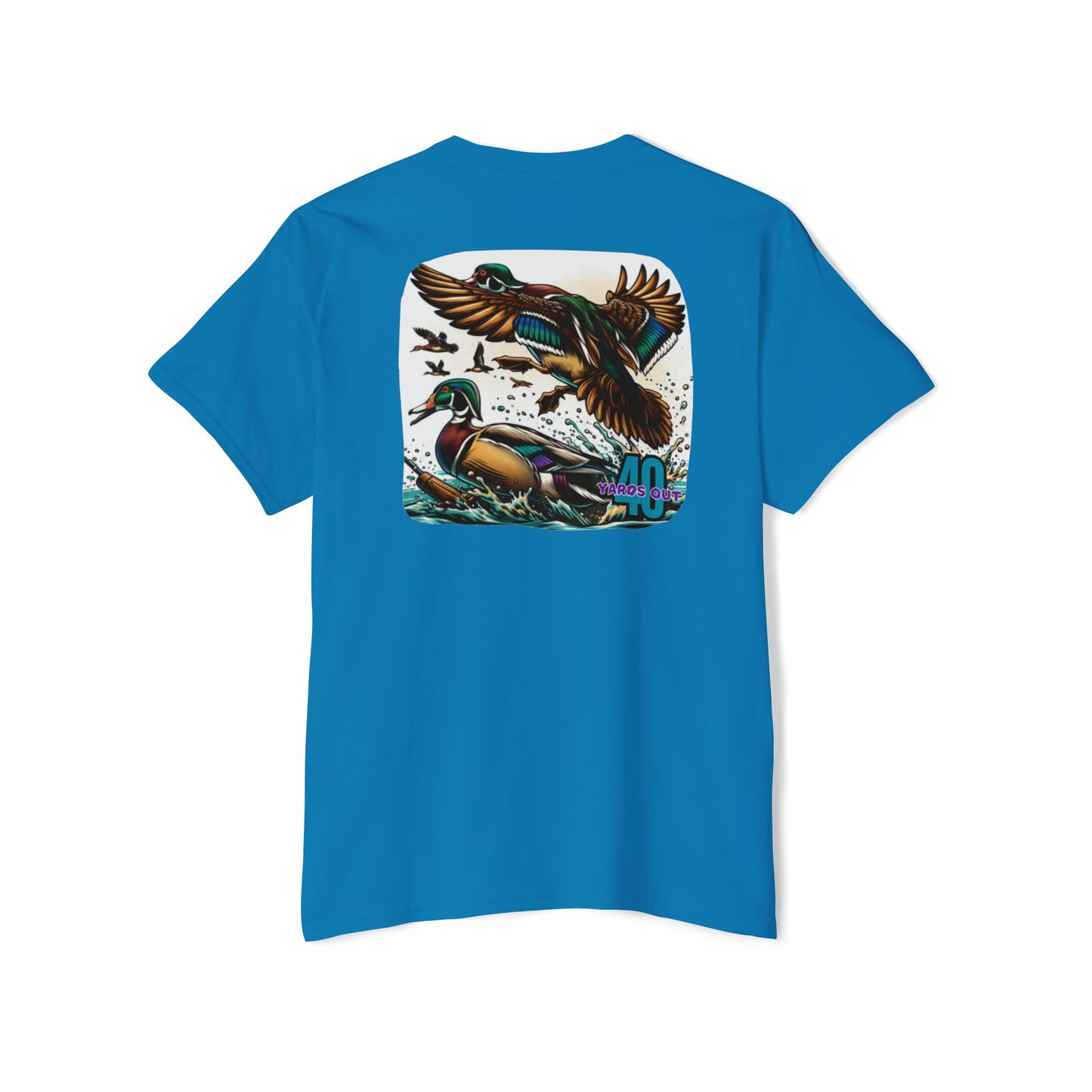 40 Yards Out Wood Duck Pocket Tee