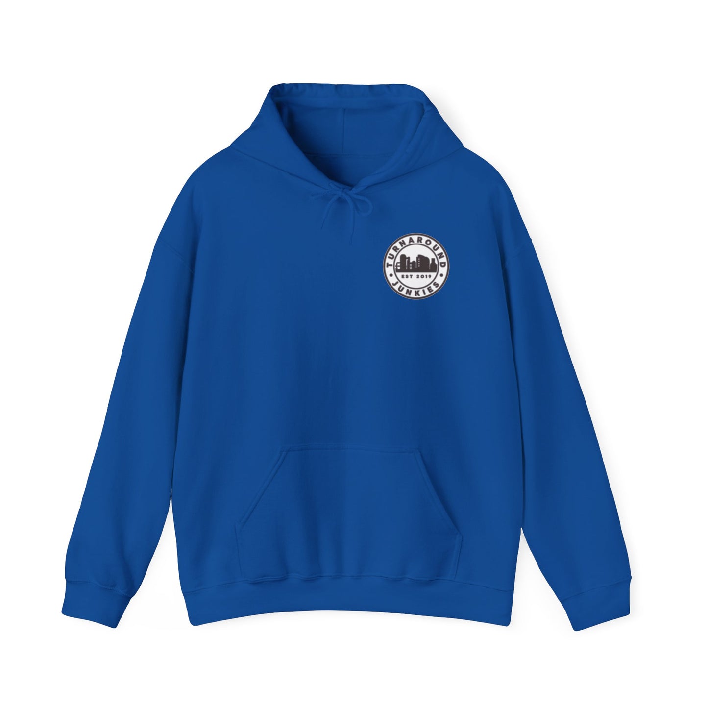 Turnaround Junkies Circle Logo Heavy Blend™ Hooded Sweatshirt