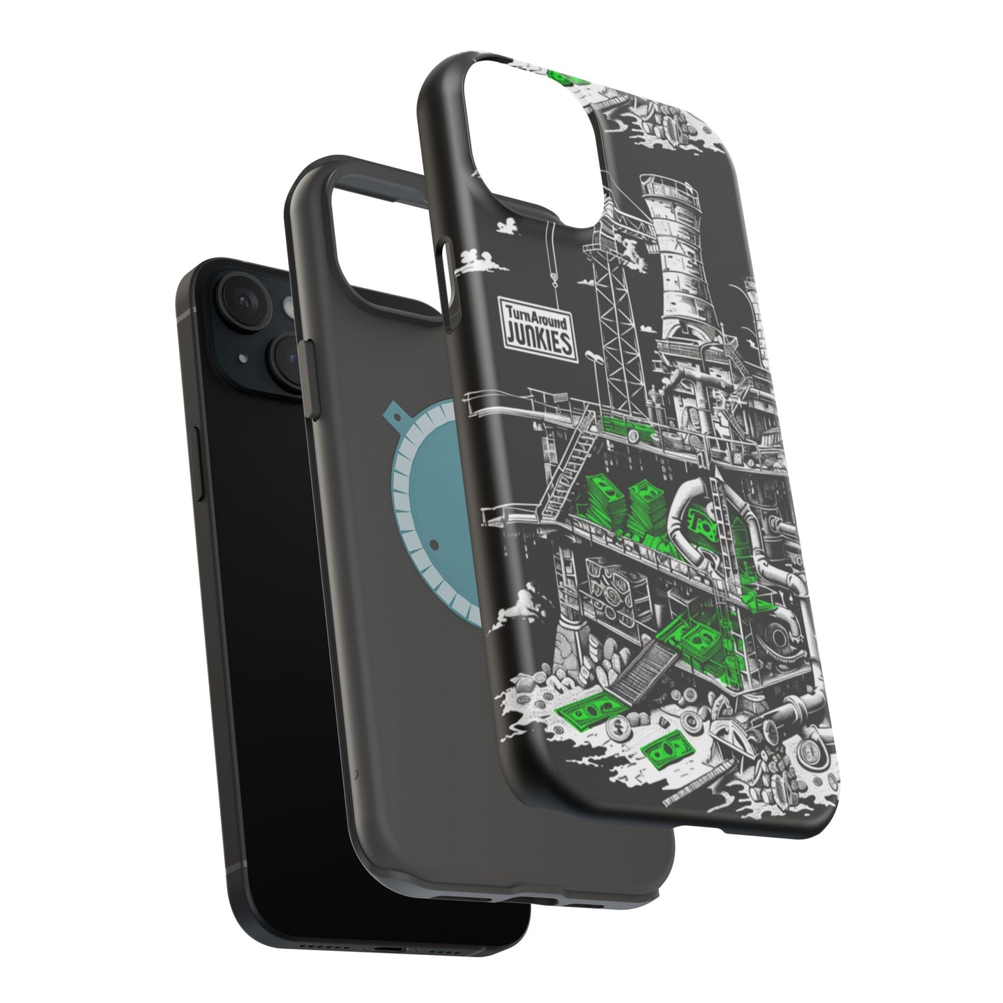 Turnaround Junkies "Stacks On Deck" Magnetic Tough Cases