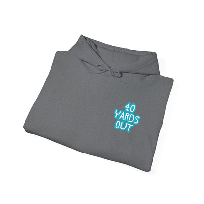 40 YARDS OUT Brand Productions Muddy Boar Heavy Blend™ Hooded Sweatshirt