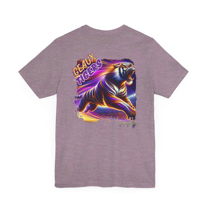 Geaux Tigers COLOR RUSH Unisex Jersey Short Sleeve Tee