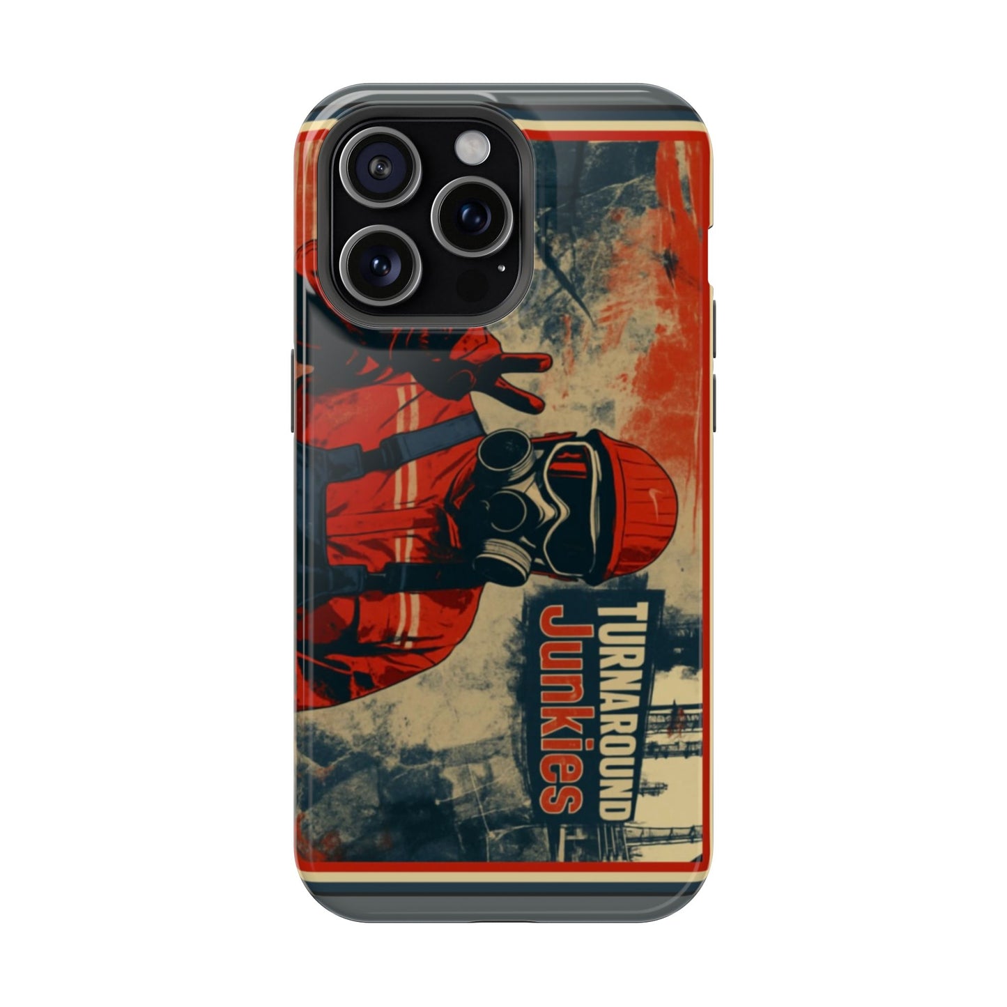 Turnaround Junkies Half-Face Mask Magnetic Tough Cases