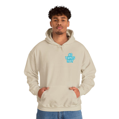 40 YARDS OUT Brand Productions Muddy Boar Heavy Blend™ Hooded Sweatshirt