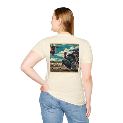 40 Yards Out Turkey Unisex Softstyle T-Shirt