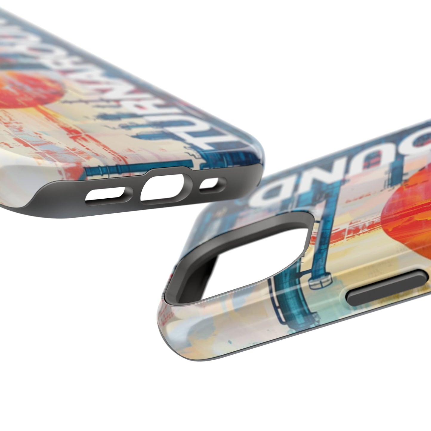 Turnaround Junkies  Red Sun Rising Impact-Resistant Cases