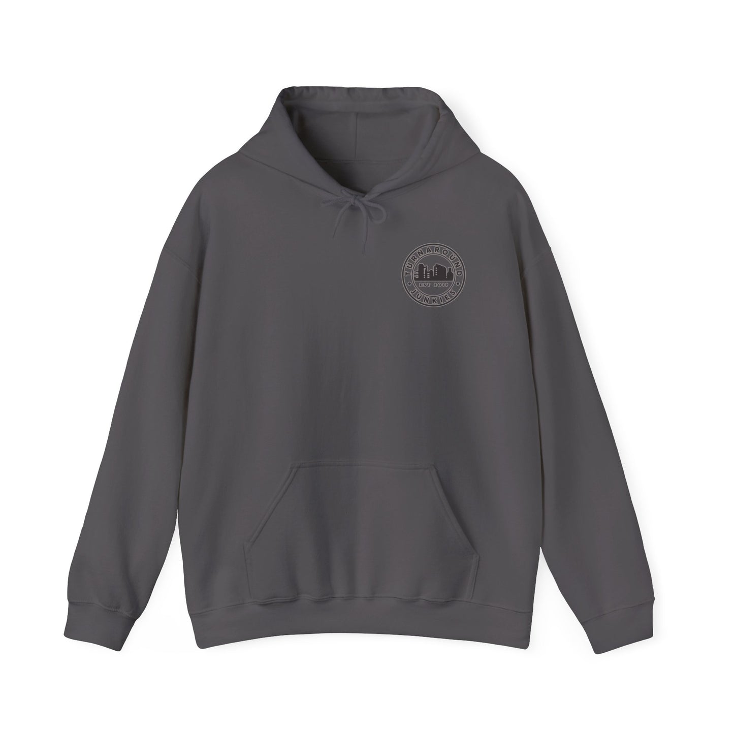 Turnaround Junkies Circle Logo Heavy Blend™ Hooded Sweatshirt