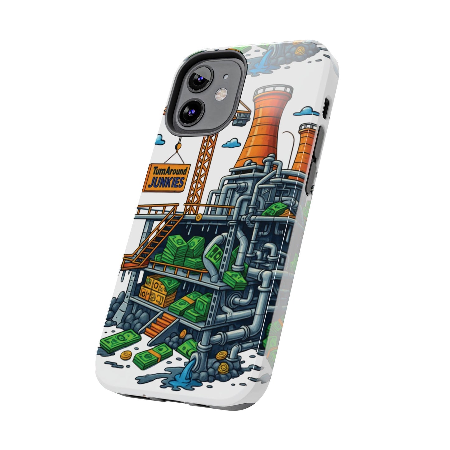 Turnaround Junkies "Stacks On Deck #2" Tough Phone Cases