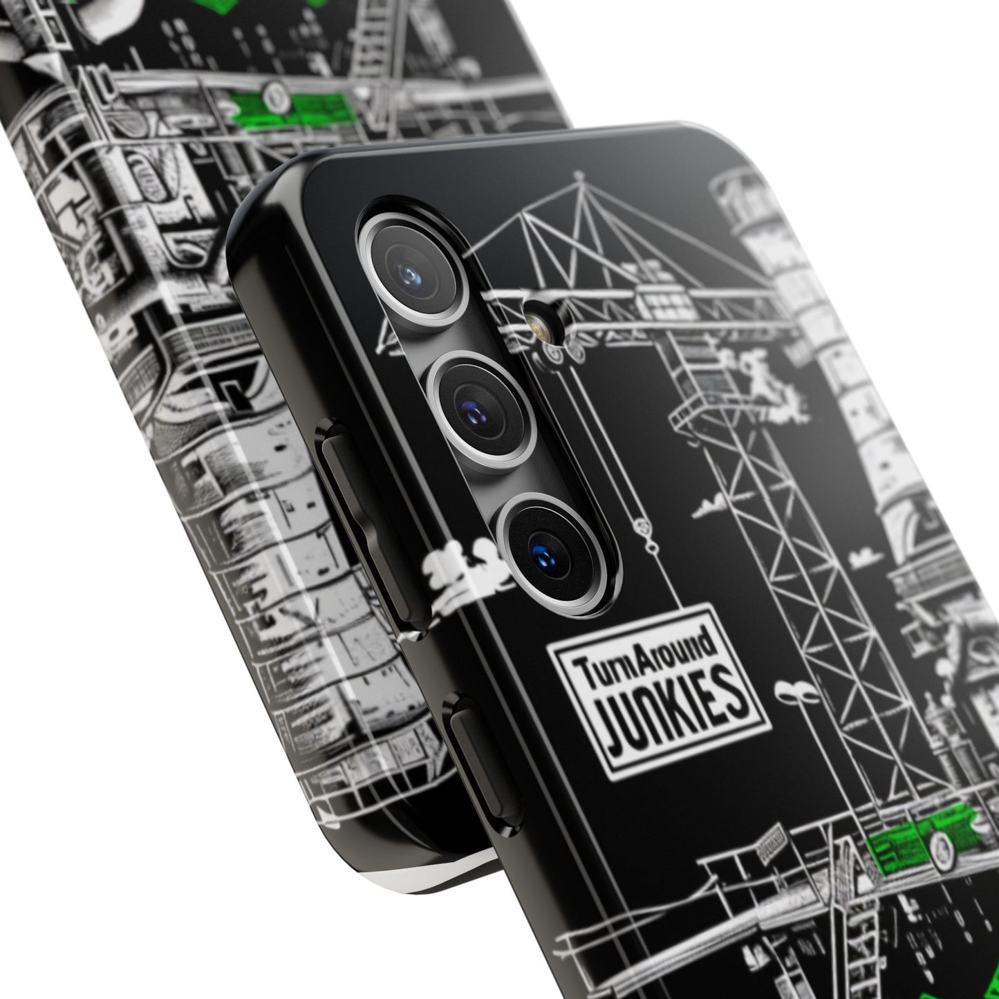 Turnaround Junkies "Stacks On Deck" Tough Phone Cases
