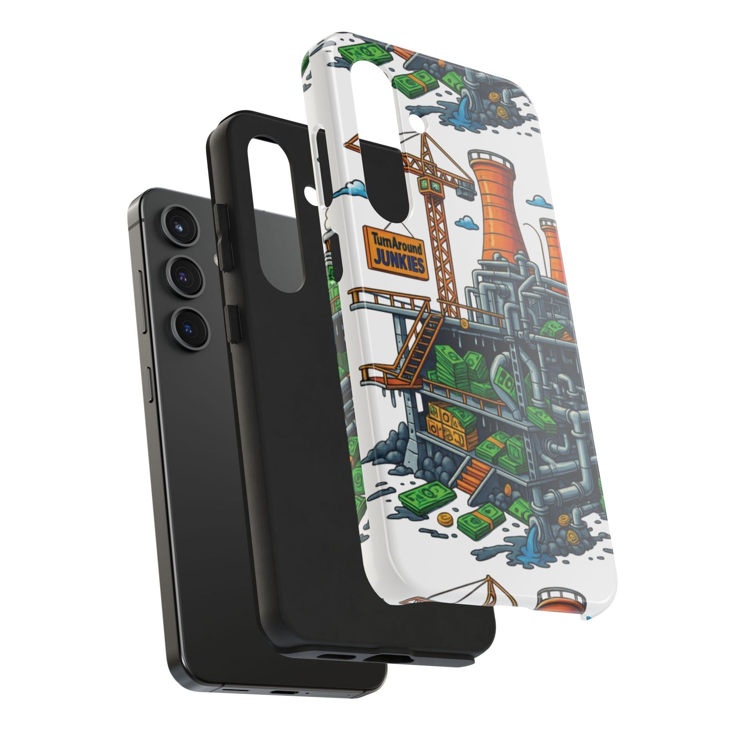 Turnaround Junkies "Stacks On Deck #2" Tough Phone Cases