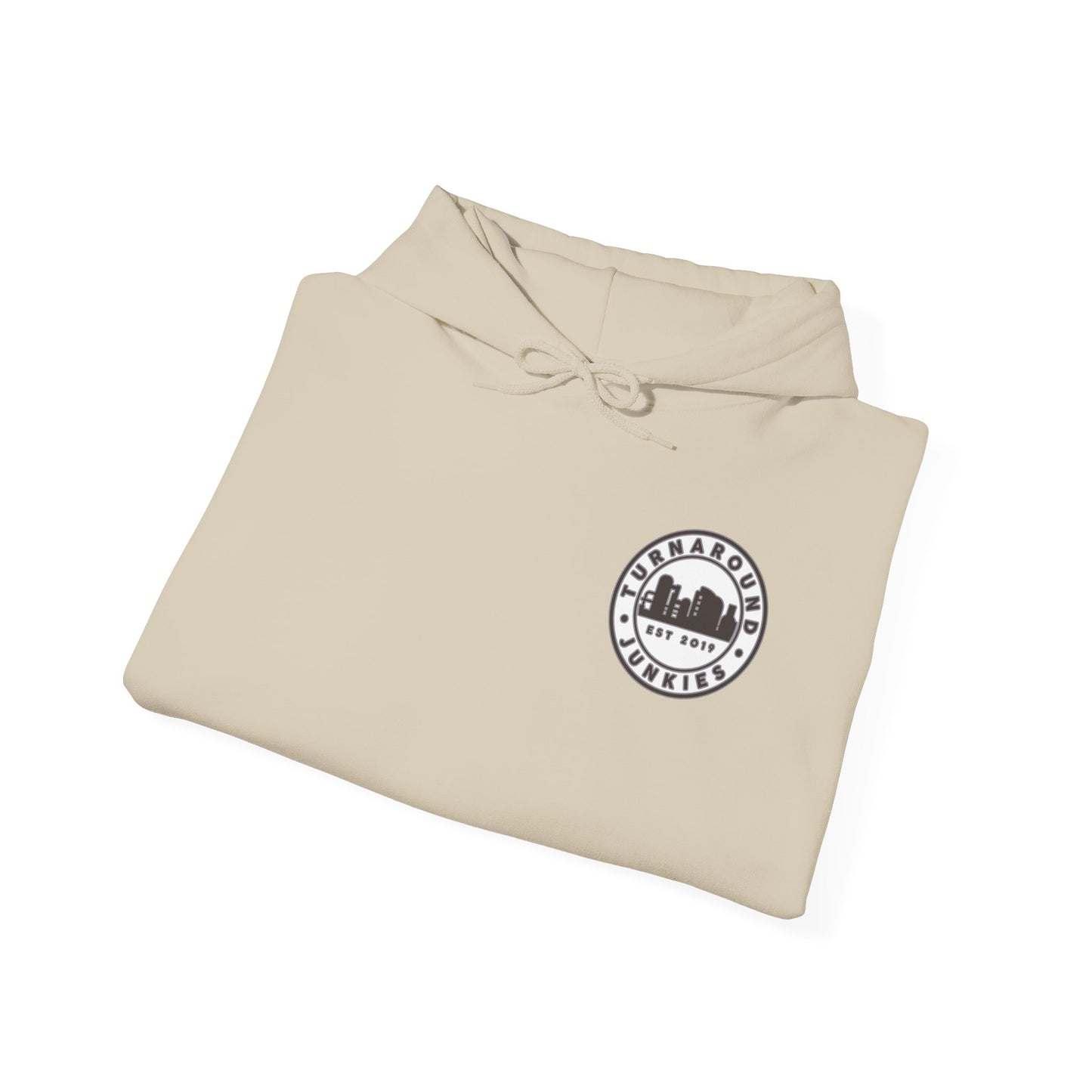 Turnaround Junkies Circle Logo Heavy Blend™ Hooded Sweatshirt