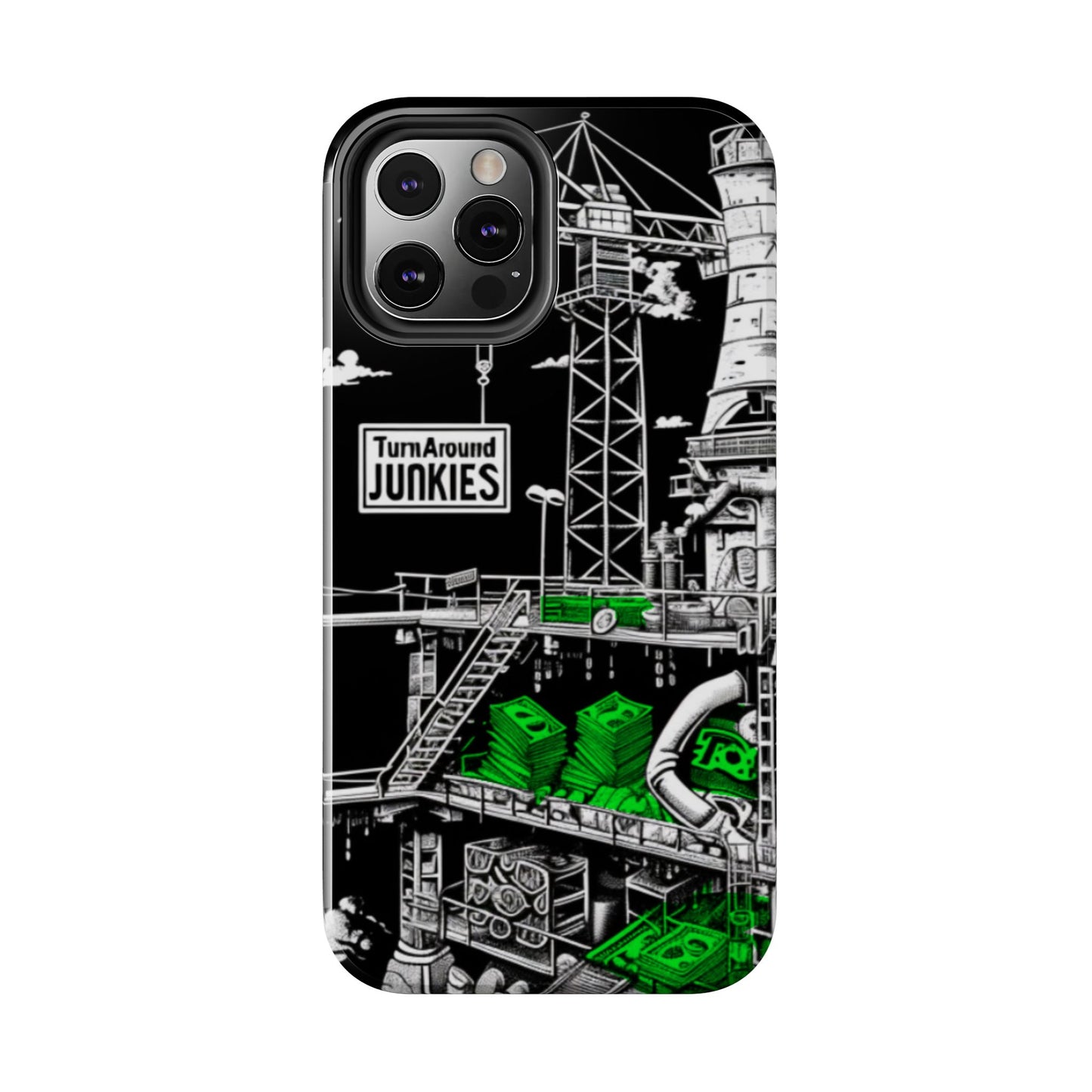 Turnaround Junkies "Stacks On Deck" Tough Phone Cases