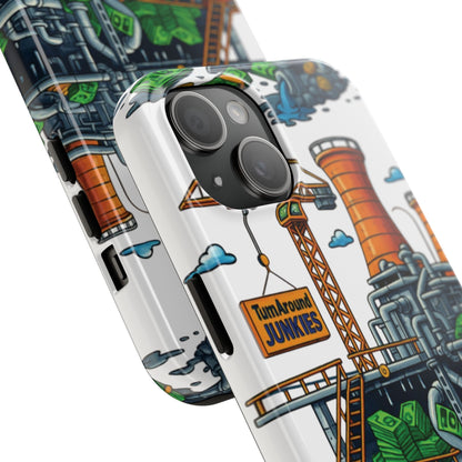 Turnaround Junkies "Stacks On Deck #2" Tough Phone Cases