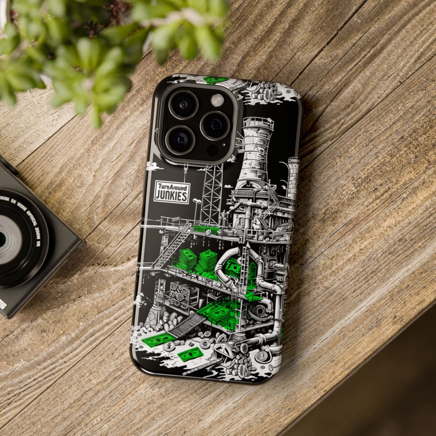 Turnaround Junkies "Stacks On Deck" Magnetic Tough Cases