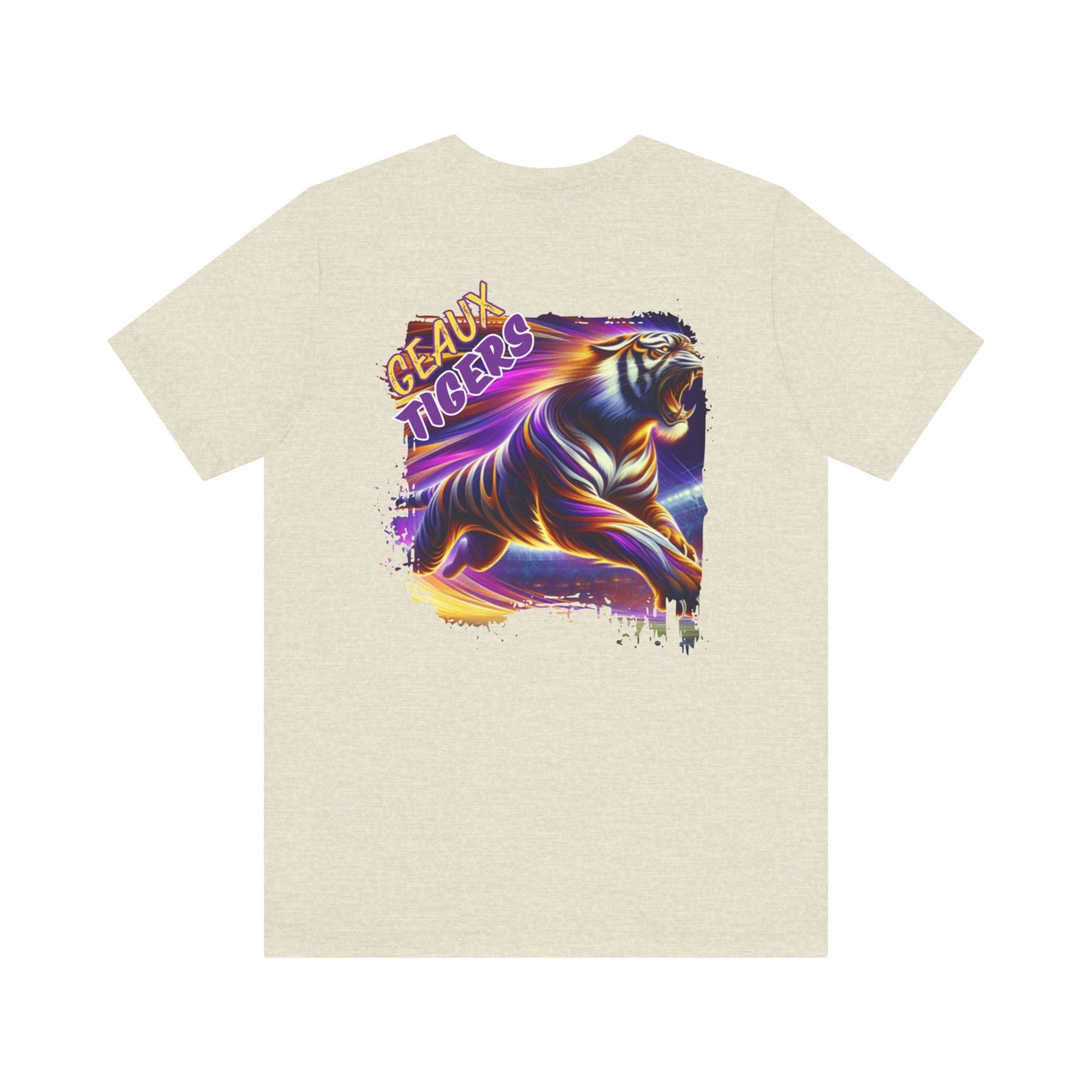 Geaux Tigers COLOR RUSH Unisex Jersey Short Sleeve Tee