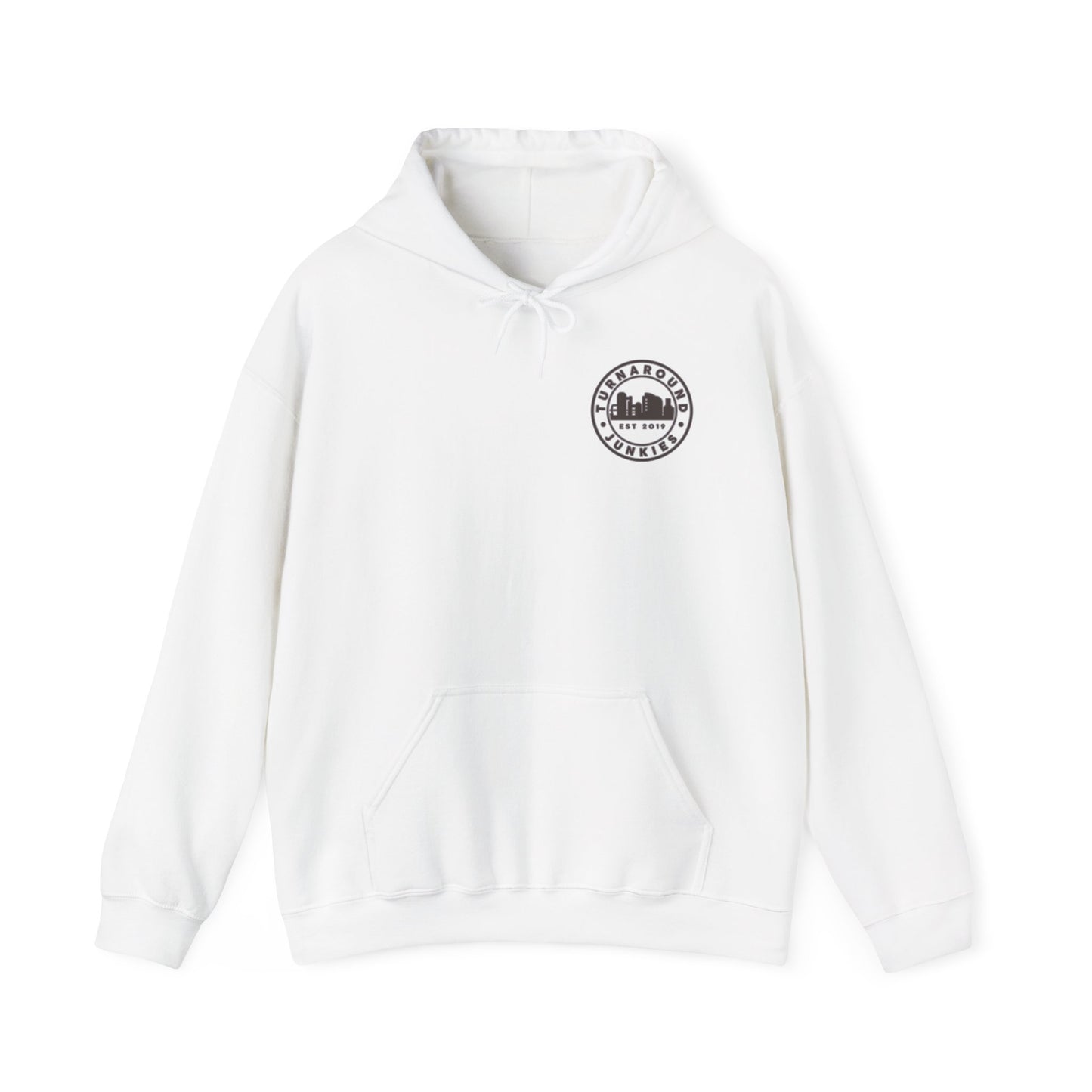 Turnaround Junkies Circle Logo Heavy Blend™ Hooded Sweatshirt