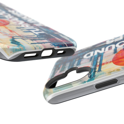 Turnaround Junkies  Red Sun Rising Magnetic Tough Cases