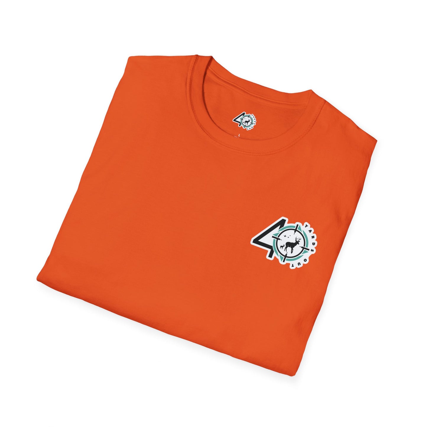 40 Yards Out Yellow Retriever Duck Watch Unisex Softstyle T-Shirt